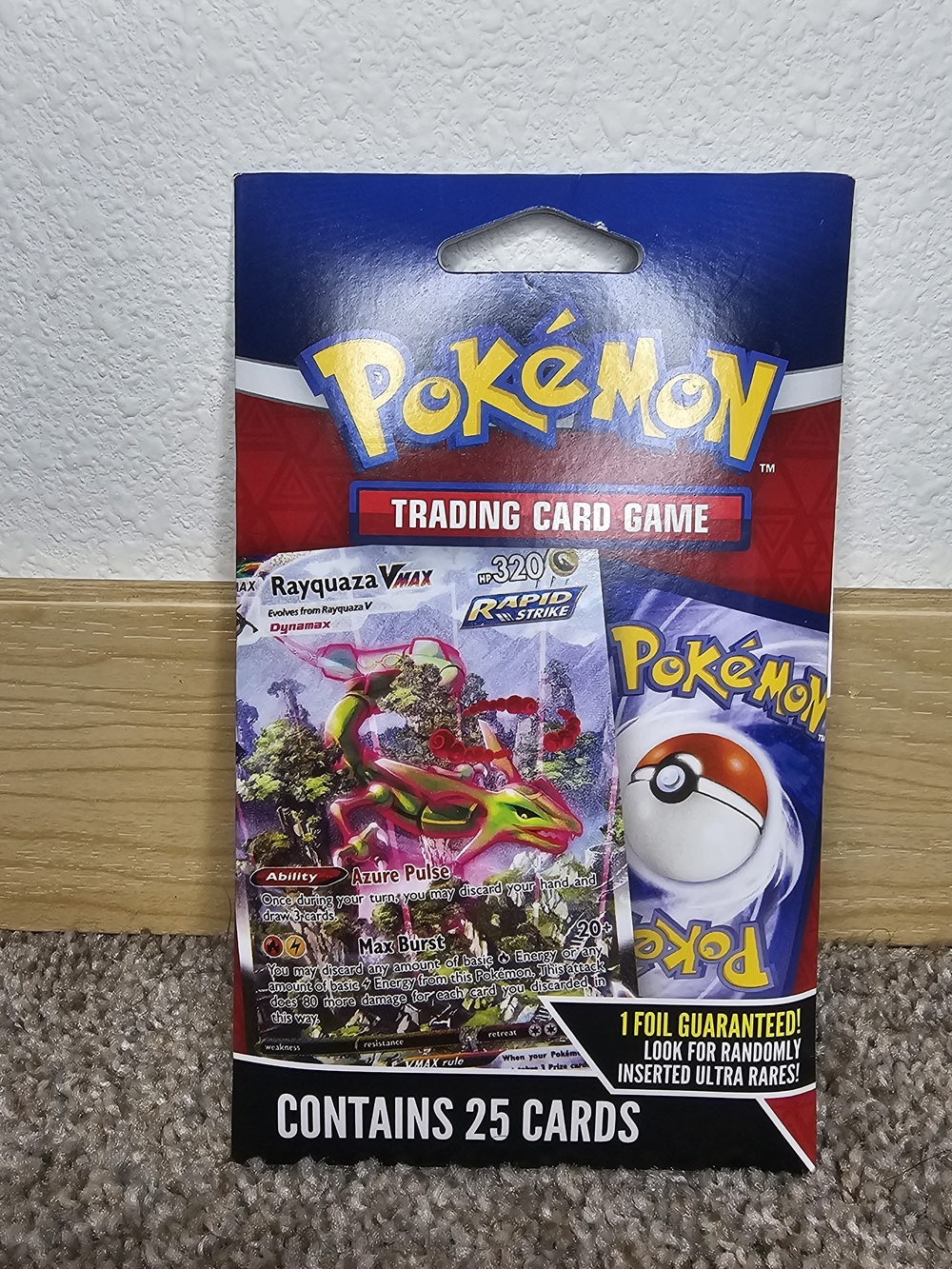 Trading Card Game Booster Pack - Blue/Red